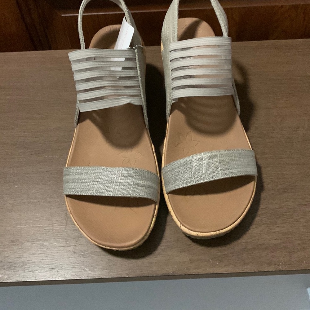 Skechers Relaxed Step Wedges, 8
